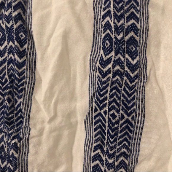 Vici Blue and White Swim Cover Up - Picture 4 of 4